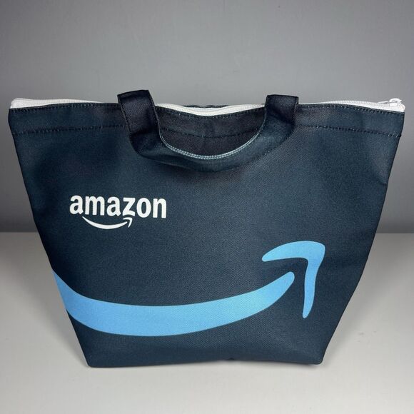 Amazon Lunch Bag Employee Large Swag Box Insulated NEW! - Picture 3 of 8